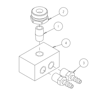 Section 23 Diagram and Parts List for MK-4020B 167439-20 MK Diamond Concrete Saw